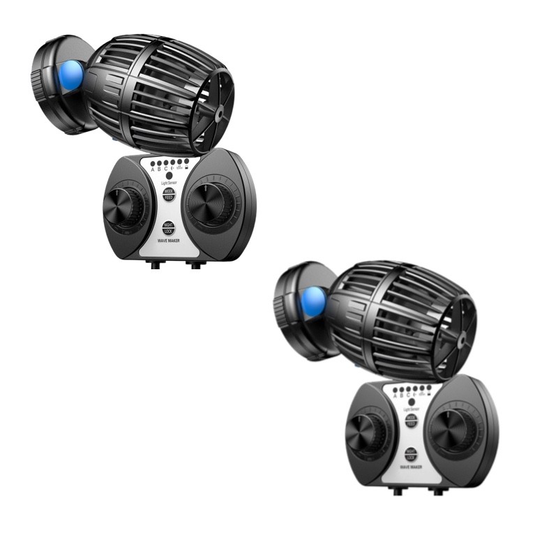 2 Pompes De Brassage, 1700-20000 l/h + Contrôleur Pour Aquariums marins