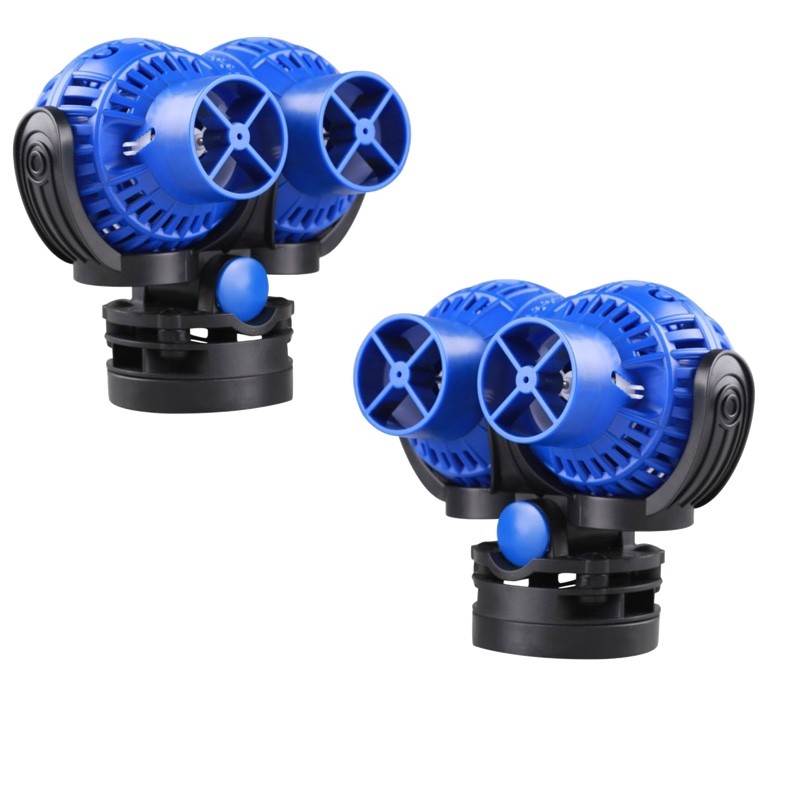 2 Pompes De Brassage Double Flux, 8000 l/h Pour Aquariums marins et eau douce