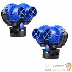 2 Pompes De Brassage Double Flux, 6000 l/h Pour Aquariums marins et eau douce