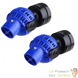 2 Pompes De Brassage Large Flux Diffus 8000 l/h Pour Aquariums marins et eau douce