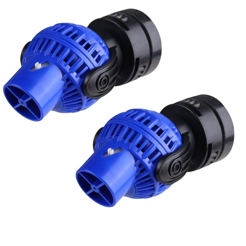 2 Pompes De Brassage Large Flux Diffus 8000 l/h Pour Aquariums marins et eau douce