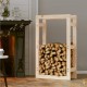 Range Bûches Pour La Maison 60 X 100 .Naturel. Idéal rangement bois de chauffage