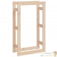 Range Bûches Pour La Maison 60 X 100 .Naturel. Idéal rangement bois de chauffage