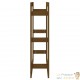 Range Bûches Pour La Maison 80 X 100. Brun Foncé. Idéal rangement bois de chauffage