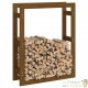 Range Bûches Pour La Maison 80 X 100. Brun Foncé. Idéal rangement bois de chauffage