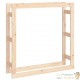 Range Bûches Pour La Maison 100 X 100. Naturel. Idéal rangement bois de chauffage