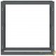 Range Bûches Pour La Maison 100 X 100. Gris Foncé. Idéal rangement bois de chauffage