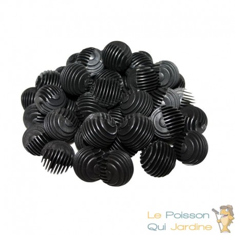 40 Bio Balles pour aquariums ou bassin de jardin. Diamètre 28mm