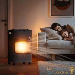 Chauffage à gaz infrarouge pliable 3 puissances – Sécurité ODS 4,2 kW