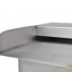Cascade - Lame D'Eau 30 cm Inox + Led Couleur Pour Bassin De Jardin