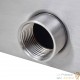 Cascade - Lame D'Eau 45 cm Inox + Led Couleur Pour Bassin De Jardin