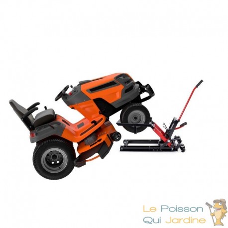 Cric Hydraulique 3 en 1– 300 kg – Quads, ATV, Tracteurs à Gazon et Can-Am 3 Roues – Pont Élévateur Robuste et Polyvalent