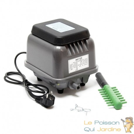 Aérateur Bassin Pompe à air 7200 l/h à Membranes pour bassins de jardin SILENCIEUX