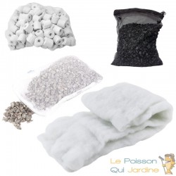 Pack Entretien Filtration Aquarium Complet MAX 200 L