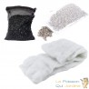 Pack Entretien Filtration Aquarium Charbon & Zéolite – 200 à 500 L
