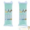 2 Ouates - Perlon Vert 500 gr pour filtre d'aquarium