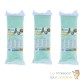 3 Ouates - Perlon Vert 500 gr pour filtre d'aquarium