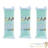 3 Ouates - Perlon Vert 500 gr pour filtre d'aquarium