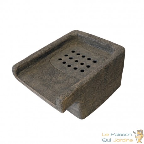 Cascade - Lame D'Eau 40 cm Imitation Pierre Pour Décorer Votre Bassin De Jardin
