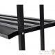 Voûte à Roses avec Banc en Métal Noir – Arche de Jardin Élégante et Robuste