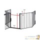 Barrière de Protection pour Poêles à Bois et Cheminées. Ouverture droite