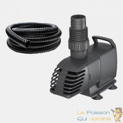 Pompe de bassin 11200/h – 85 W, silencieuse et économique + tuyau 40 mm