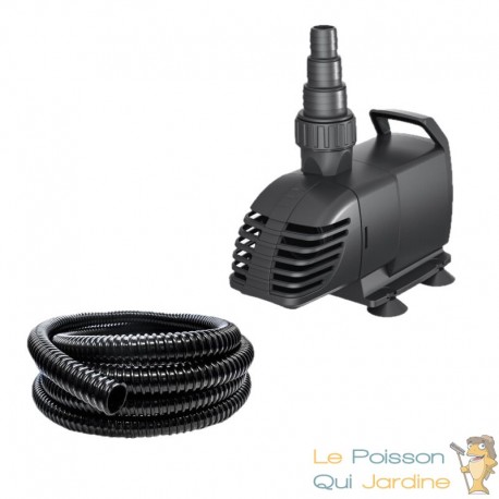 Pompe de bassin 7800 L/h, 41W, + Tuyau 32mm, de qualité et économique