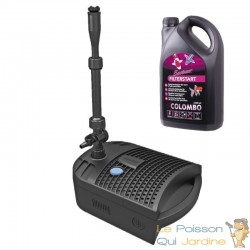 Pompe Filtre + Jets + UV 11W Pour Bassin De Jardin Jusqu'à 6000 Litres + Bactéries