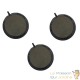Lot De 3 Diffuseurs D'Air, Forme Disque 7,5 cm Pour Bassins De Jardin