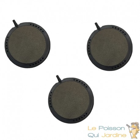 Lot De 3 Diffuseurs D'Air, Forme Disque 7,5 cm Pour Bassins De Jardin