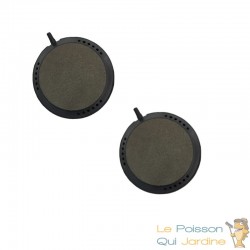 Lot De 2 Diffuseurs D'Air, Forme Disque 7,5 cm Pour Bassins De Jardin