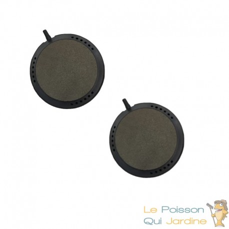 Lot De 2 Diffuseurs D'Air, Forme Disque 7,5 cm Pour Bassins De Jardin