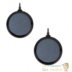 Lot de 2 diffuseurs d'air disque PREMIUM 10 cm pour bassins de jardin