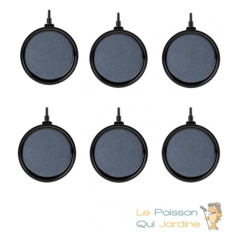 Lot De 6 Diffuseurs D'Air, Forme Disque 10 cm Pour Bassins De Jardin