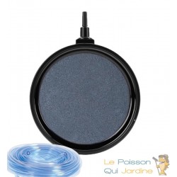 Diffuseur D'Air Disque PREMIUM 10 cm +25m tuyau Pour Bassins De Jardin, Étangs