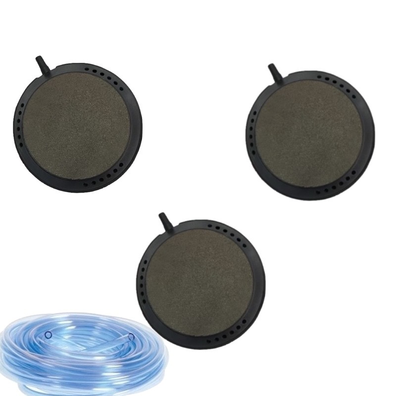 Lot De 3 Diffuseurs D'Air +25m tuyau 12,5 cm Pour Bassins De Jardin