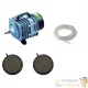 Set aération 2700l/h bassin de jardin de 3000 à 5000 litres + 2 diffuseurs 12,5