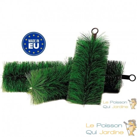 6 Brosses Filtration Bassin 15 X 50 cm. Filtre les particules organiques
