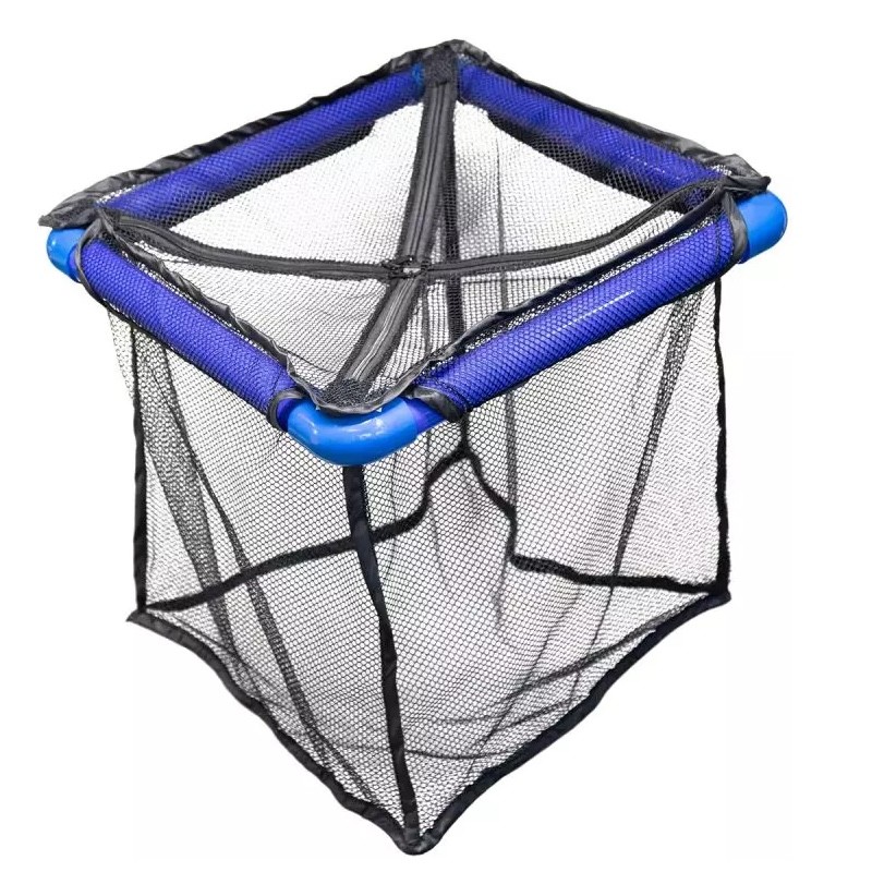 Cage à poisson flottante 50×50×50 cm – Isolement koï bassin