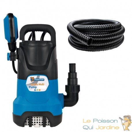 Pompe Eaux Sales ou Vide Caves, Irrigation, Vidanges 8000 l/h