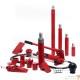 Jeu de vérin hydraulique carrossier 10 tonnes avec coffret