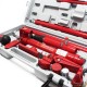 Jeu de vérin hydraulique carrossier 10 tonnes avec coffret