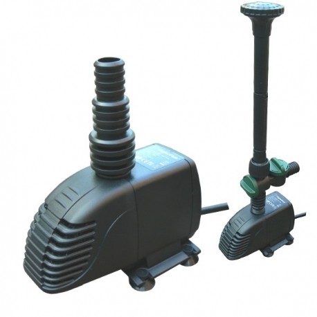 Pompe Fontaine + Jets d'eau 4900 l/h, Hauteur Du Jet, 330 cm
