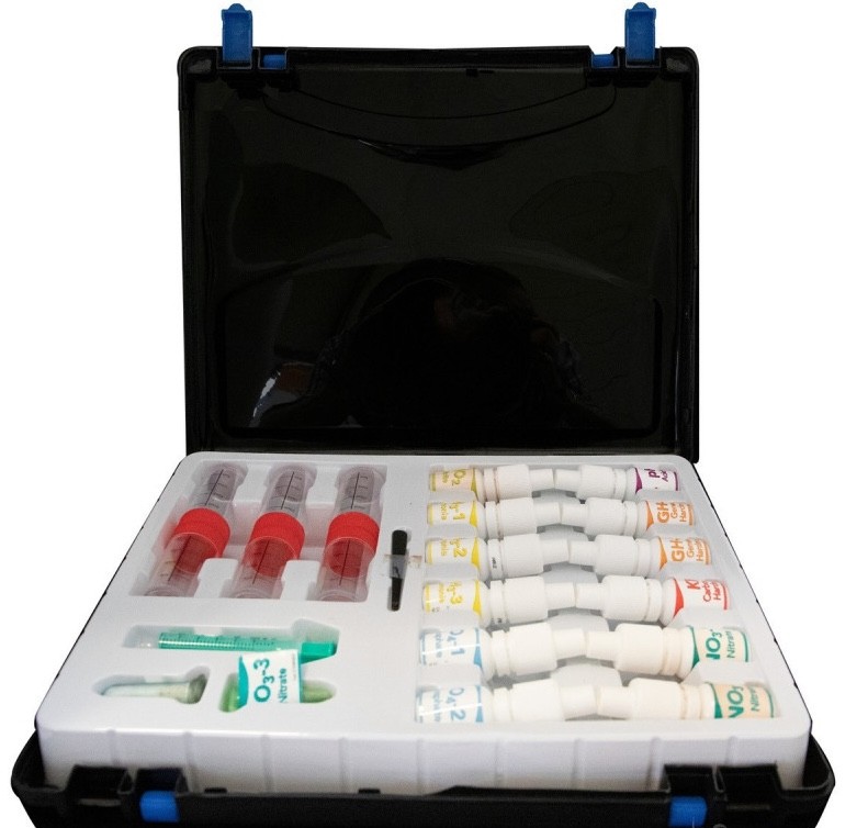 Valisette de test de l’eau bassin et aquarium – 7 tests essentiels en gouttes