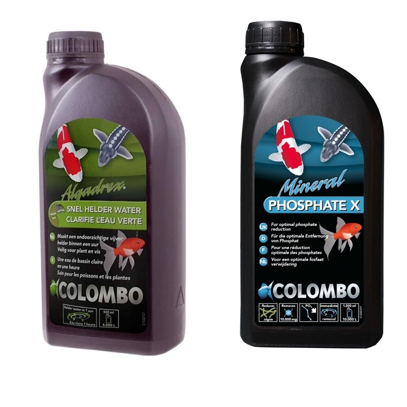 Pack bassin anti algues – Prévention phosphates + traitement eau verte