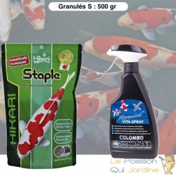 Granulés Premium Croissance Pour Poissons De Bassin : 500 Gr Small