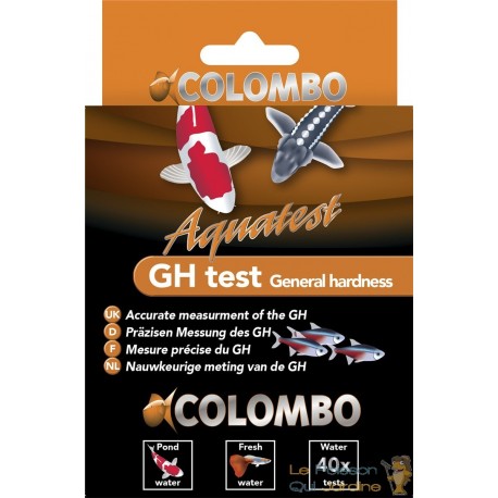 Test GH Bassin en Gouttes : Mesure Précise de la Dureté Totale