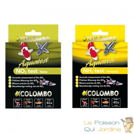 Tests NH3 et NO2 Haute Précision : Pack Urgence Nouveau Bassin
