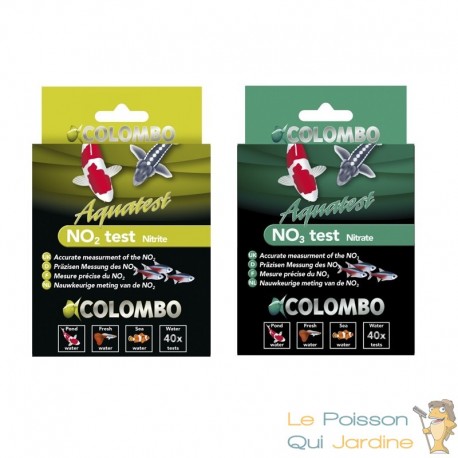 Tests NO2 et NO3 Haute Précision : Pack Équilibre Bio Bassin