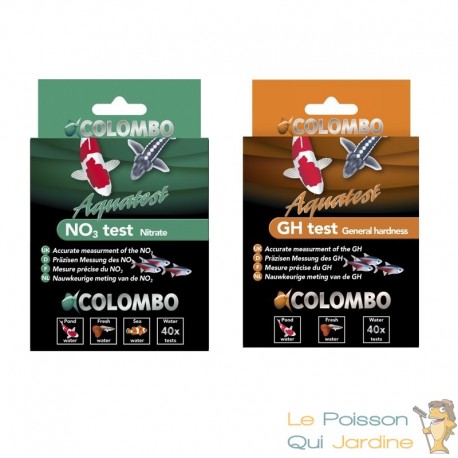 Tests NO3 et GH Haute Précision : Pack Croissance Koï Bassin